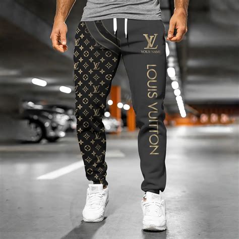 louis vuitton men sweatpant|Louis Vuitton fuzzy sweatpants.